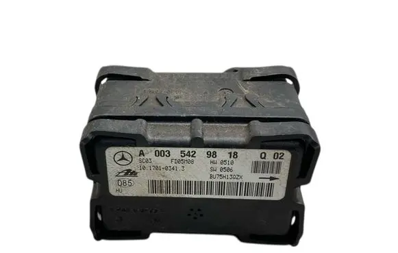 Mercedes-Benz C W203 ESP acceleration yaw rate sensor A0035429818 10170103413 BU75A13UZX