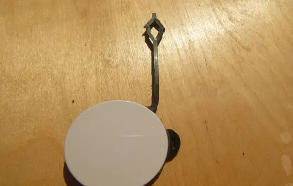 Opel Corsa F Front tow hook cap/cover 9829775980