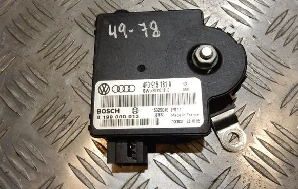 Audi A6 S6 C6 4F Power management control unit 4F0915181A 4F0910181E 4978