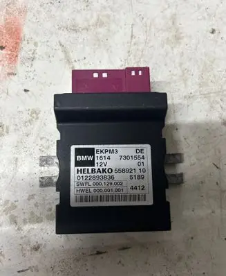 BMW X3 F25 Fuel injection pump control unit/module 7301554 0122893836 55892110