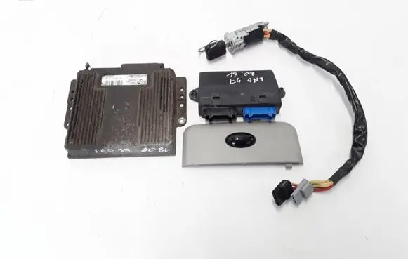 Renault Laguna I Engine ECU kit and lock set 