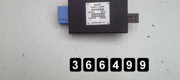 Citroen C6 Alarm control unit/module 9657384680