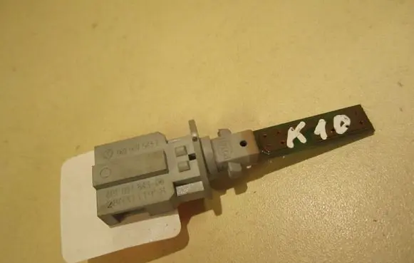 Volkswagen Golf VI Interior temperature sensor 1K0907543E