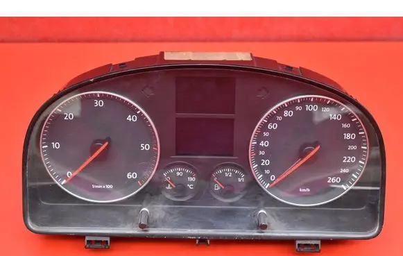 Volkswagen Touran I Speedometer (instrument cluster) 1T0920862A