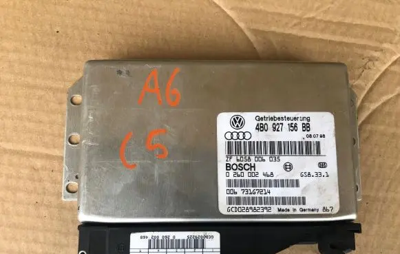 Audi A6 S6 C5 4B Gearbox control unit/module 4b0927156bb