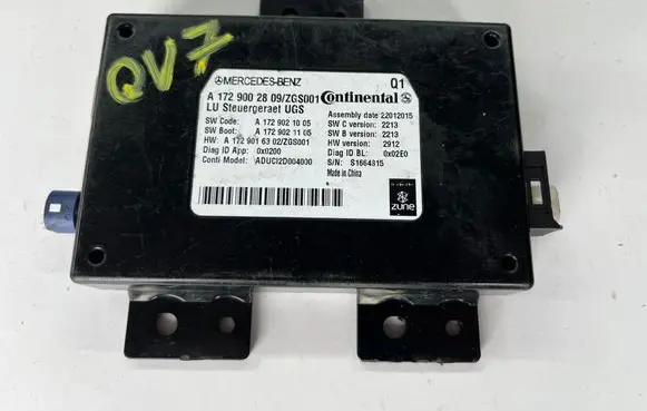 Mercedes-Benz E W213 Cruise control unit/module A1729002809 A1729021105 A1729016302