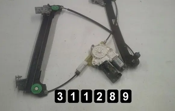 Citroen C6 Front door window regulator with motor 9663077880