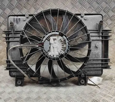 Radiator cooling fan shroud