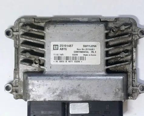 Chevrolet Orlando Engine control unit/module 25191487 5WY1J29A