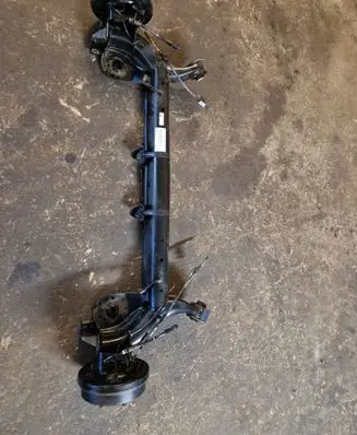 Rear axle beam