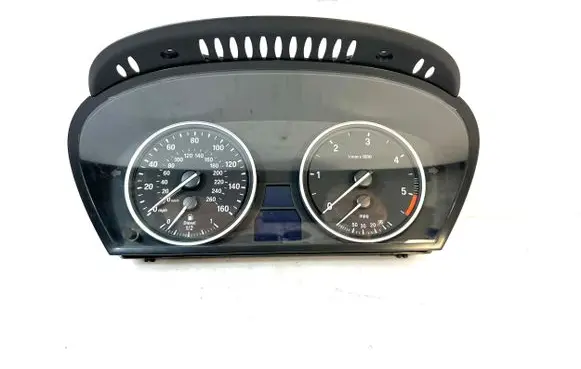 BMW 5 E60 E61 Speedometer (instrument cluster) 62109194890 A2C53257079