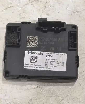 Porsche Cayenne (9Y0 9Y3) Sunroof control unit/module 4K0907594 1K0907594AB BY634