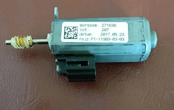Seat adjustment motor