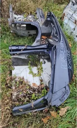 Porsche Boxster 987 Rear quarter panel 