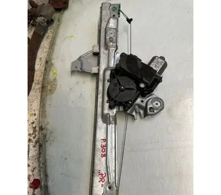 Peugeot 308 SW Front door window regulator with motor 87655