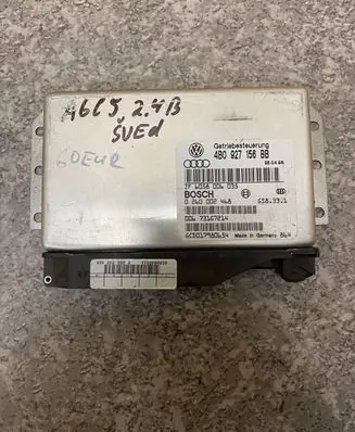 Audi A6 S6 C5 4B Gearbox control unit/module 4B0927156BB 0285001035