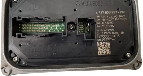 Mercedes-Benz EQA LED ballast control module A2479002213 A2479018602 A2479020509