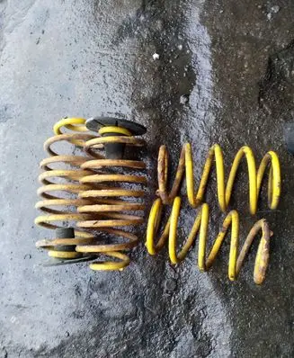 Opel Astra G Front coil spring