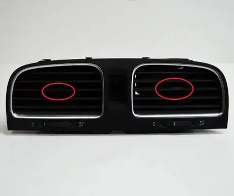 Volkswagen Golf VI Dashboard air vent grill cover trim 5K0815736C