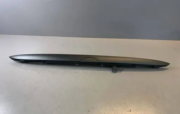 Trunk door license plate light bar