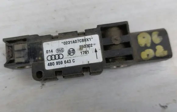 Audi A6 S6 C5 4B Airbag deployment crash/impact sensor 4B0959643C