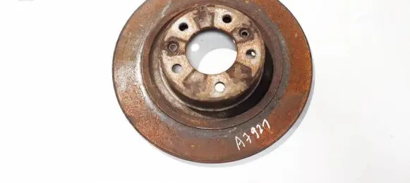 Peugeot 508 Rear brake disc neventiliuojamas