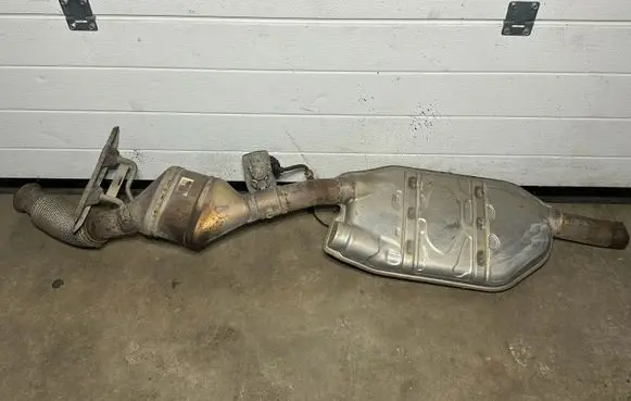 Volkswagen Tiguan Catalyst/FAP/DPF particulate filter 3Q0131701H