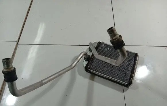 Heater blower radiator