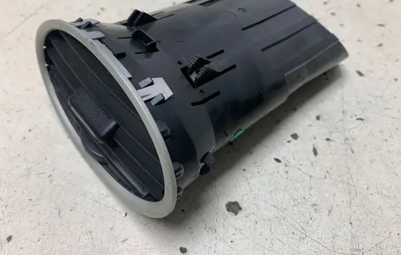 Dashboard side air vent grill/cover trim