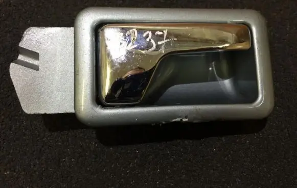 Audi 80 90 B3 Rear door interior handle 893837020