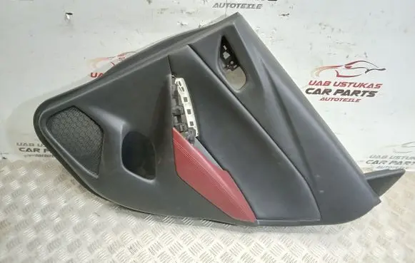Rear door card panel trim