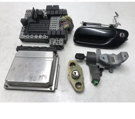 Volvo S80 Engine ECU kit and lock set 08627455A 0261206828 8673073
