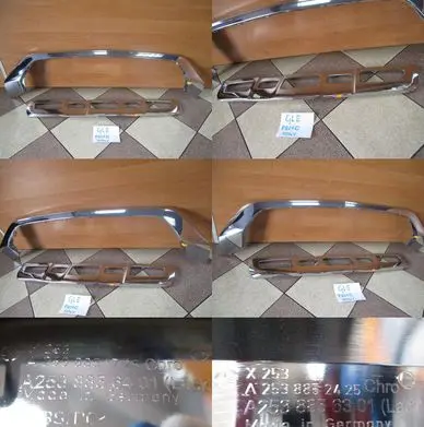 Peugeot Partner III Front bumper splitter molding A2538856401