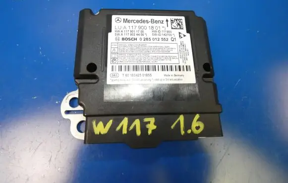 Mercedes-Benz CLA C117 X117 W117 Airbag control unit/module A1179001801 A1179011700