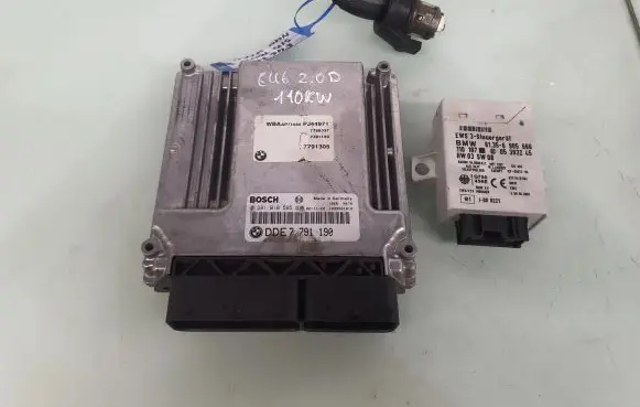 BMW 3 E46 Engine ECU kit and lock set 7791190 13617791190 13617793443