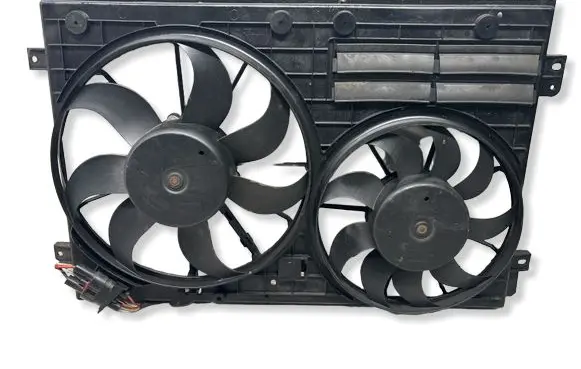 Volkswagen Golf VI Electric radiator cooling fan 1K0121207BC
