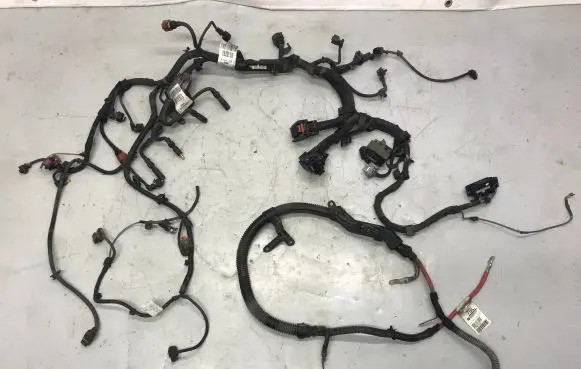 Engine installation wiring loom