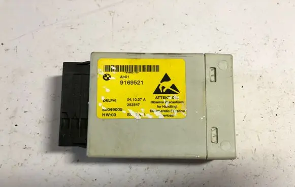 BMW 5 E60 E61 Central console control unit 9169521 80049005