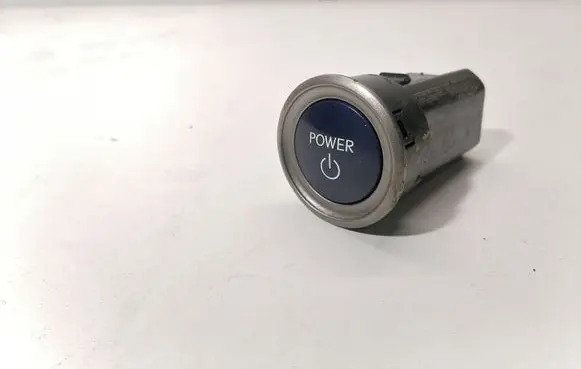Engine start stop button switch