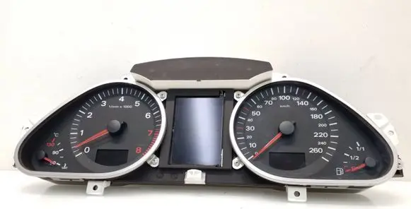 Audi A6 S6 C6 4F Speedometer (instrument cluster) 4F0920900M 4F0910900A 503000730106