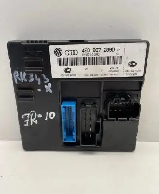 Audi A8 S8 D3 4E Comfort/convenience module 4E0907289D 4E0910289D