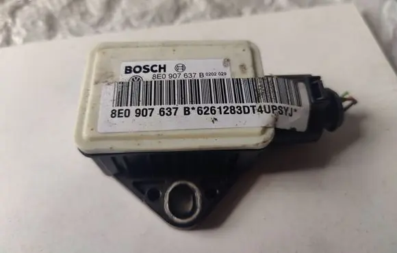 Audi A4 S4 B7 8E 8H ESP acceleration yaw rate sensor 8E0907637B