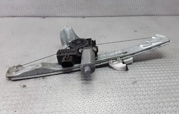 Jaguar X-Type Rear door window regulator with motor
