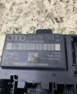 Audi A6 S6 C6 4F Door control unit/module 4F0959792