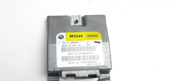BMW 5 E60 E61 Airbag control unit/module 6962886 M5549
