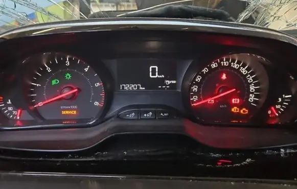 Peugeot 208 Speedometer (instrument cluster) 9800860480G IMPRK1374753