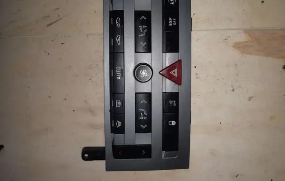 Peugeot 407 Climate control unit