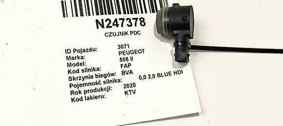 Parking PDC sensor