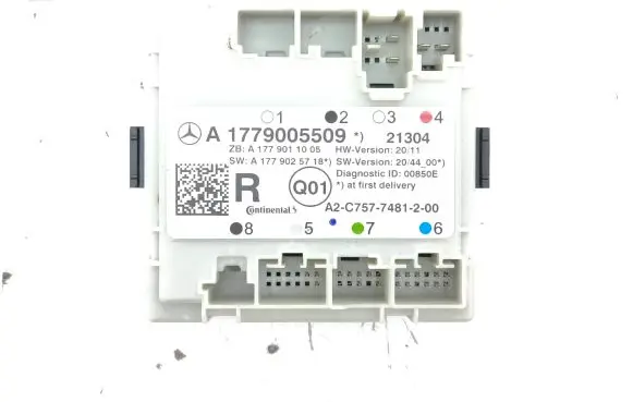Mercedes-Benz EQA Door control unit/module A1779005509