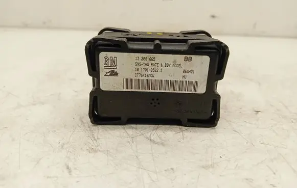 Opel Zafira B ESP acceleration yaw rate sensor 13208665 CT76K16M0Y 10170103623